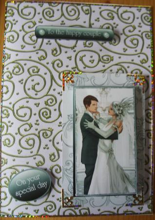 'metallic Swirls - Silver' Backing Paper - Shades of White by Kathleen Francis