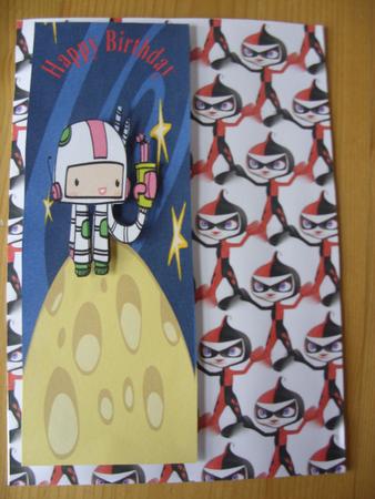 Crazy Alien Background by Kathleen Francis
