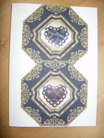 Multiple Frames Blank Octagon Topper 9 by Kathleen Francis