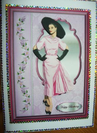Pink Poser by Kathleen Francis