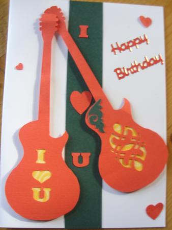 Guitar Love & Mat by Kathleen Francis