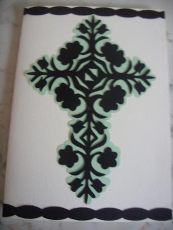 Folk Art Flower Crosses by Kathleen Francis