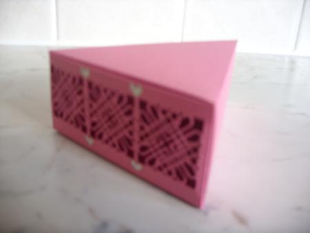 Entwined Hearts Collection Cake Box by Kathleen Francis