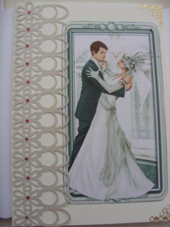 Large Lacy Borders with Mats by Kathleen Francis