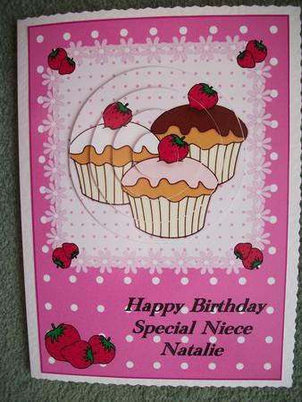 Cupcakes with Strawberries Pyramid by Kathleen Meyforth