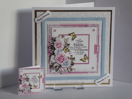 Floral Elegance11 Mini Card Kit by Kathleen Peace