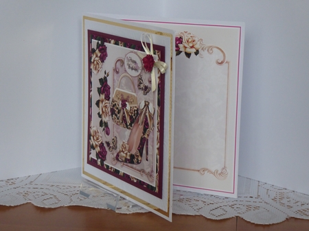 Rose Handbag & Shoe Mini Page Kit by Kathleen Peace