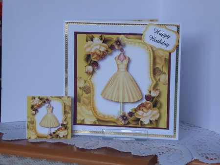 Fabulous Fifties Florals - Yellow Roses by Kathleen Peace