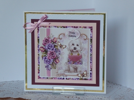 Rose Doggie Bag Mini Page Kit by Kathleen Peace