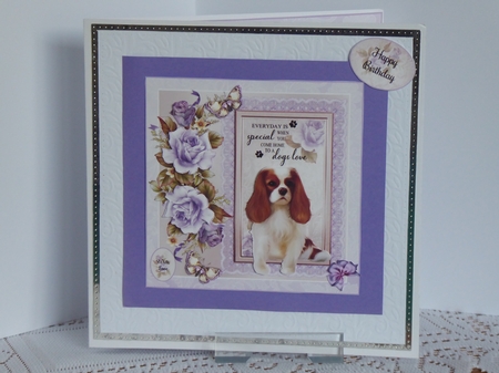 Everyday is Special King Charles Spaniel Mini Page Kit by Kathleen Peace