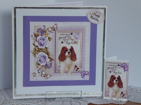 Everyday is Special King Charles Spaniel Mini Page Kit by Kathleen Peace