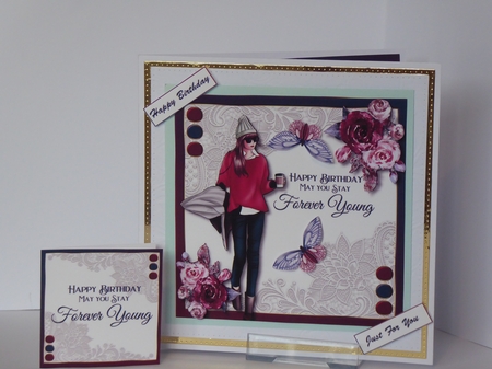 Chic Gal Friendship And Birthdays  by Kathleen Peace