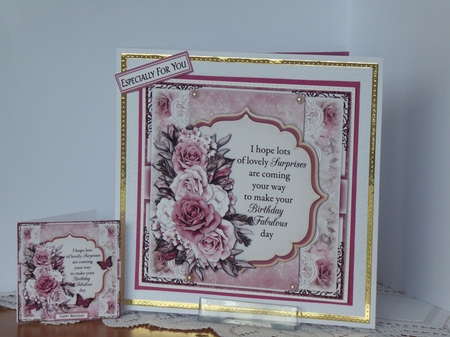 Floral Elegance15 Mini Card Kit by Kathleen Peace