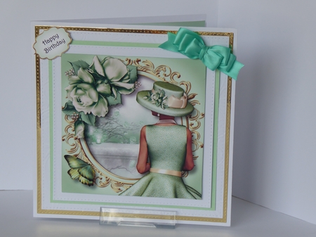 Soft Spring In Mint by Kathleen Peace