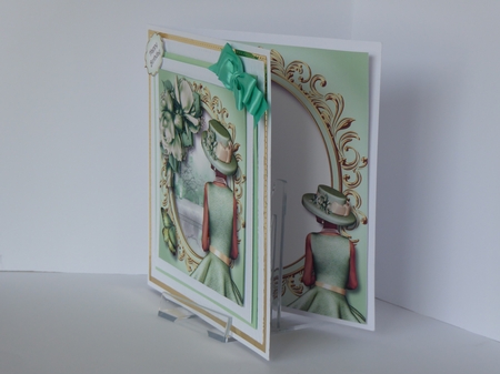 Soft Spring In Mint by Kathleen Peace