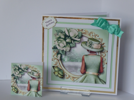 Soft Spring In Mint by Kathleen Peace
