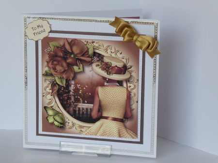 Soft Spring In Chocolate by Kathleen Peace
