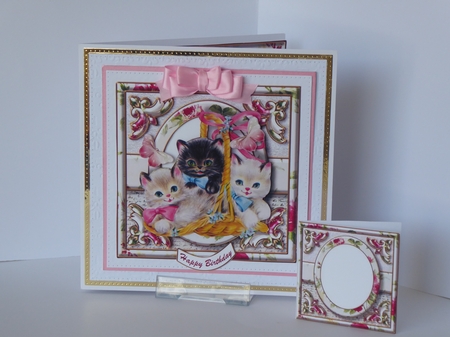Vintage Cats 4 by Kathleen Peace