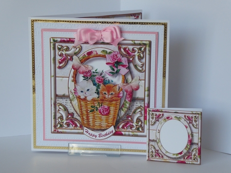 Vintage Cats 5 by Kathleen Peace