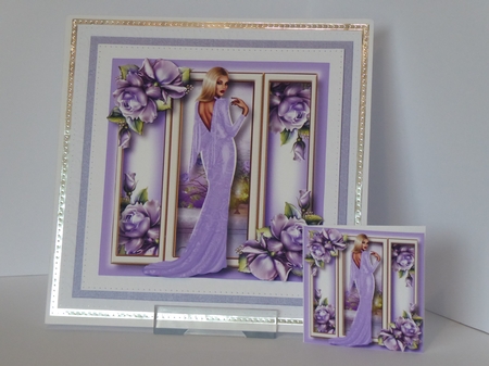 Elegance With Roses QUICK TOPPER Bumper Kit  by Kathleen Peace