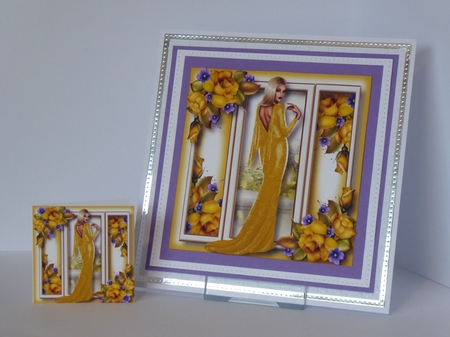 Elegance With Roses QUICK TOPPER Bumper Kit  by Kathleen Peace
