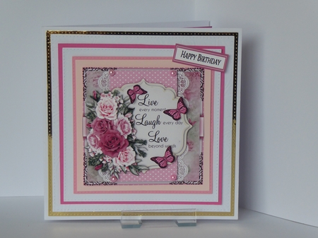 Floral Elegance19 Mini Card Kit by Kathleen Peace