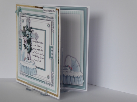 Christening 3 Mini Card Kit by Kathleen Peace
