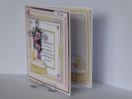 Christening 5 Mini Card Kit by Kathleen Peace