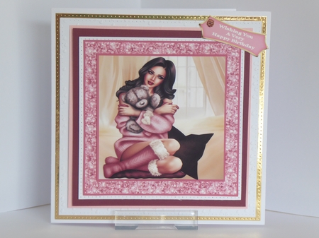Cuddle Time - 8x8 Mini Kit by Kathleen Peace