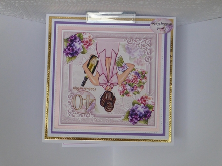 40th Birthday - Celebrate in Style Mini Page Kit by Kathleen Peace