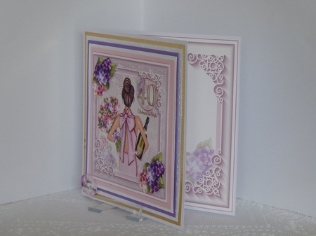 40th Birthday - Celebrate in Style Mini Page Kit by Kathleen Peace