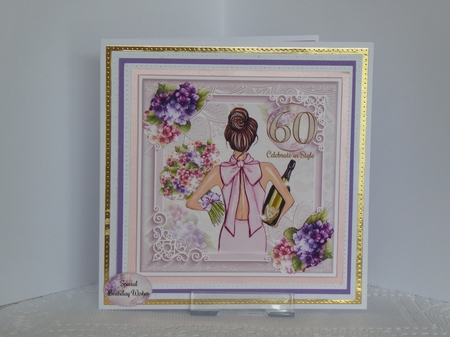 60th Birthday - Celebrate in Style Mini Page Kit by Kathleen Peace