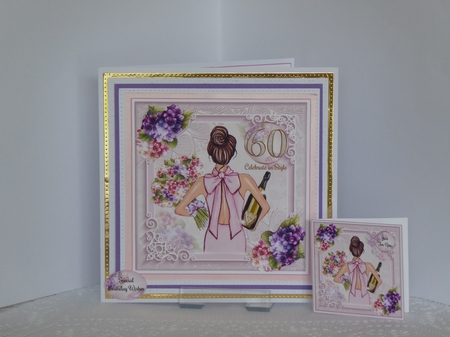 60th Birthday - Celebrate in Style Mini Page Kit by Kathleen Peace