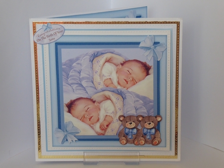 Baby Boy Twins by Kathleen Peace