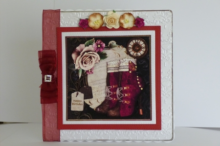 Steampunk Boots & Champagne Roses Mini Kit by Kathleen Peace