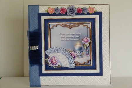 I Love You More -  Card Topper by Kathleen Peace