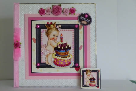 First Birthday - Girl by Kathleen Peace