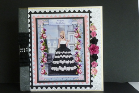 Pretty Woman Vintage Topper by Kathleen Peace