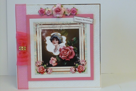 Sweet Roses Topper by Kathleen Peace
