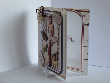 Eva Grace 4 Sheet Mini Kit Cream by Kathleen Peace