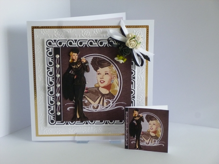 Cocktail Hour Fashion Reflection 7x7 Mini Kit by Kathleen Peace