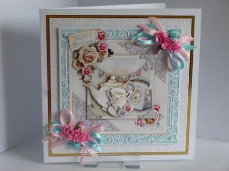 Vintage Tea Party  by Kathleen Peace