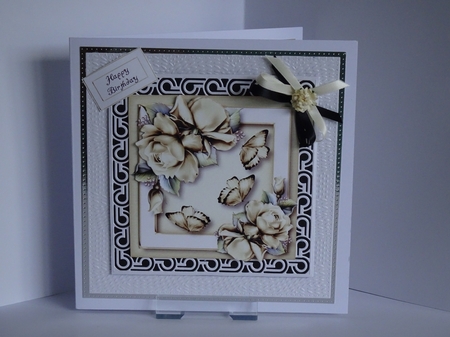 Pretty Porcelain Roses - Ivory by Kathleen Peace