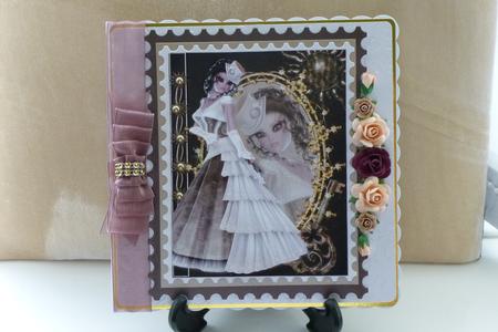 Steampunk Fashion Reflections Decoupage by Kathleen Peace