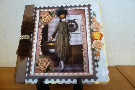 Last Train Art Deco Lady by Kathleen Peace