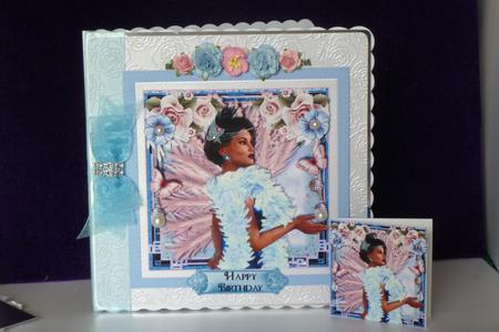 Beautiful Blue Flapper Preview by Kathleen Peace