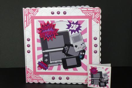 Girls Toys Games Console and Gadgets 8x8 Mini Kit Pink by Kathleen Peace