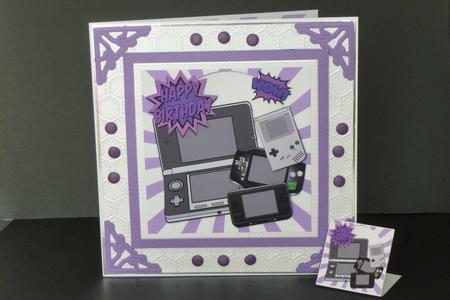 Girls Toys Games Console and Gadgets 8x8 Mini Kit Purple by Kathleen Peace