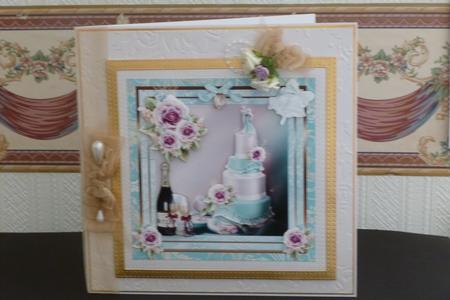 A Wedding Cake Mini Kit by Kathleen Peace