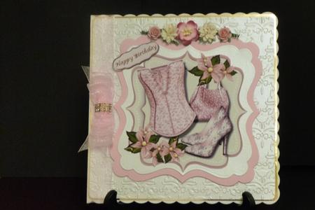Lovely Pink Shoes and Basque 3 by Kathleen Peace